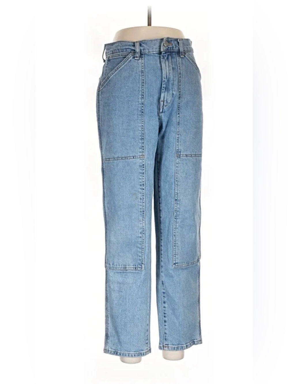 Everlane Light Blue Utility Denim Jeans - High-Rise